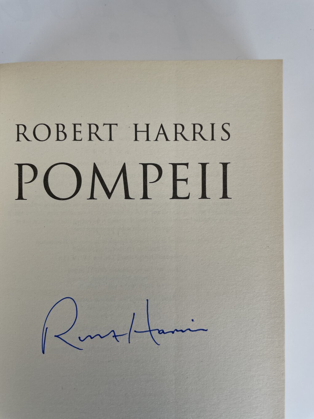 robert harris pompeii double set4