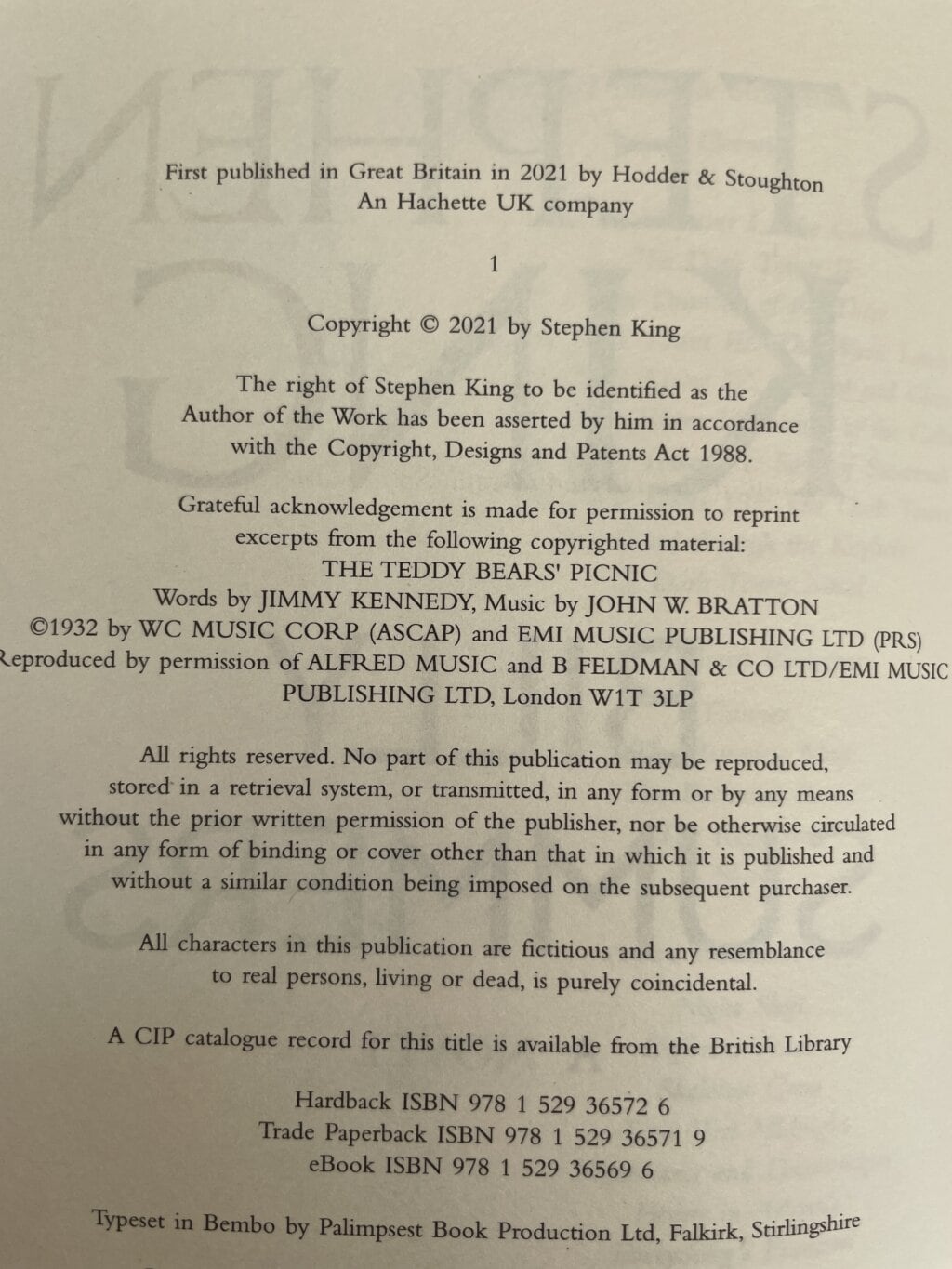 stephen king billy summers first uk edi2