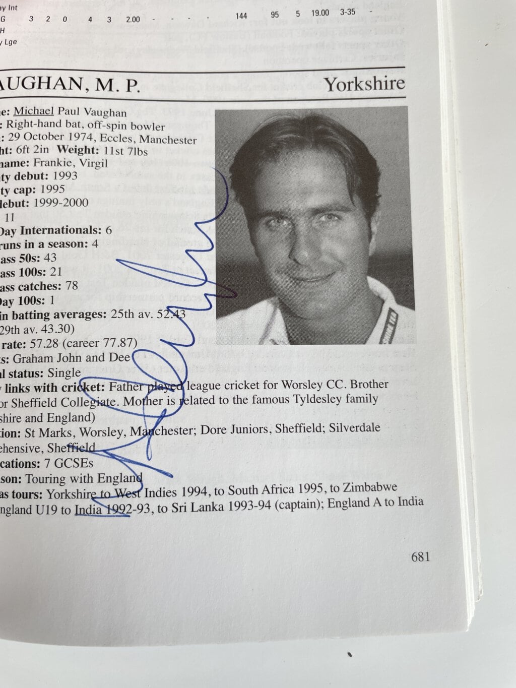 the cricketers whos who 2002 multi signed8