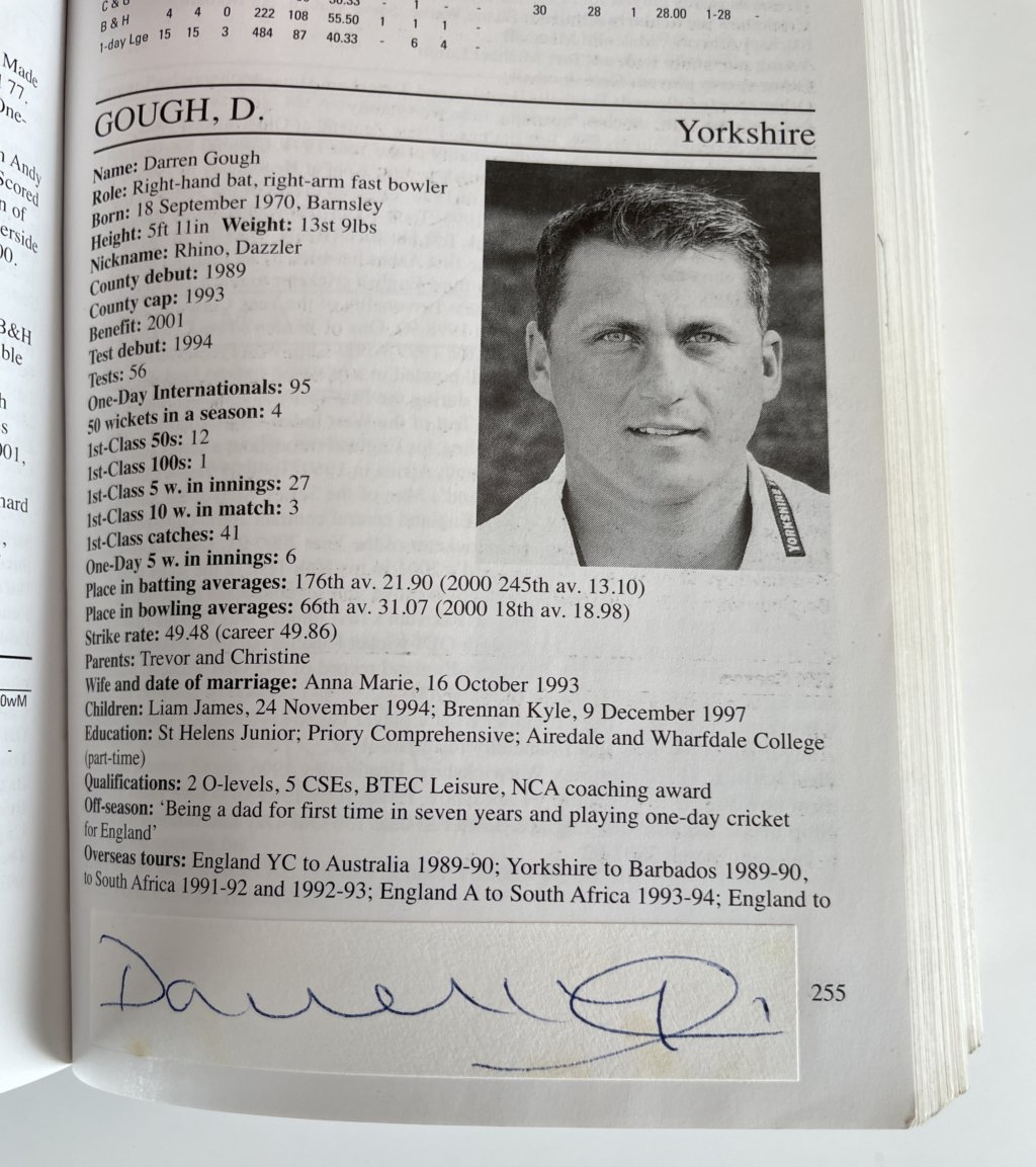 the cricketers whos who 2002 multi signed9