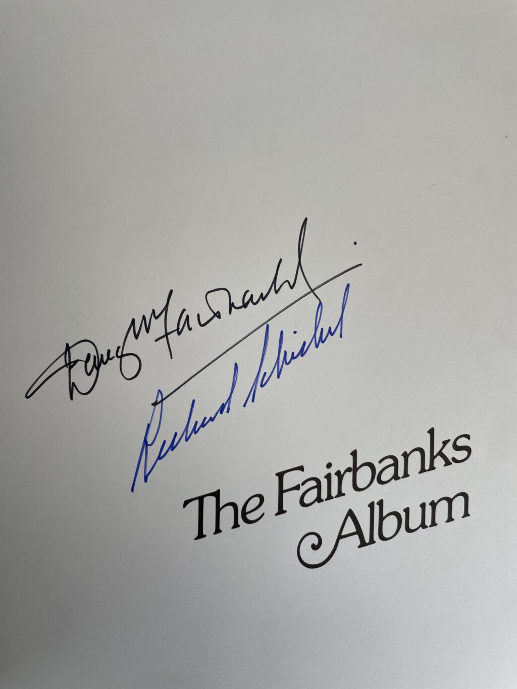 the fairbanks album signed first2