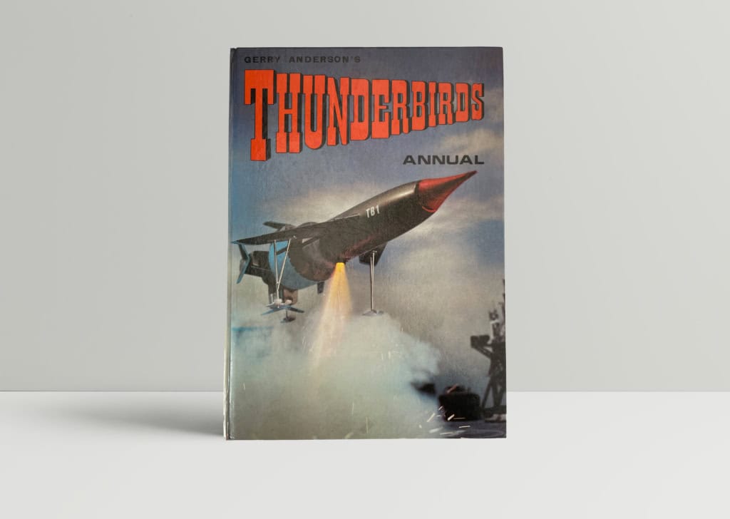 thunderbirds annual signed 1