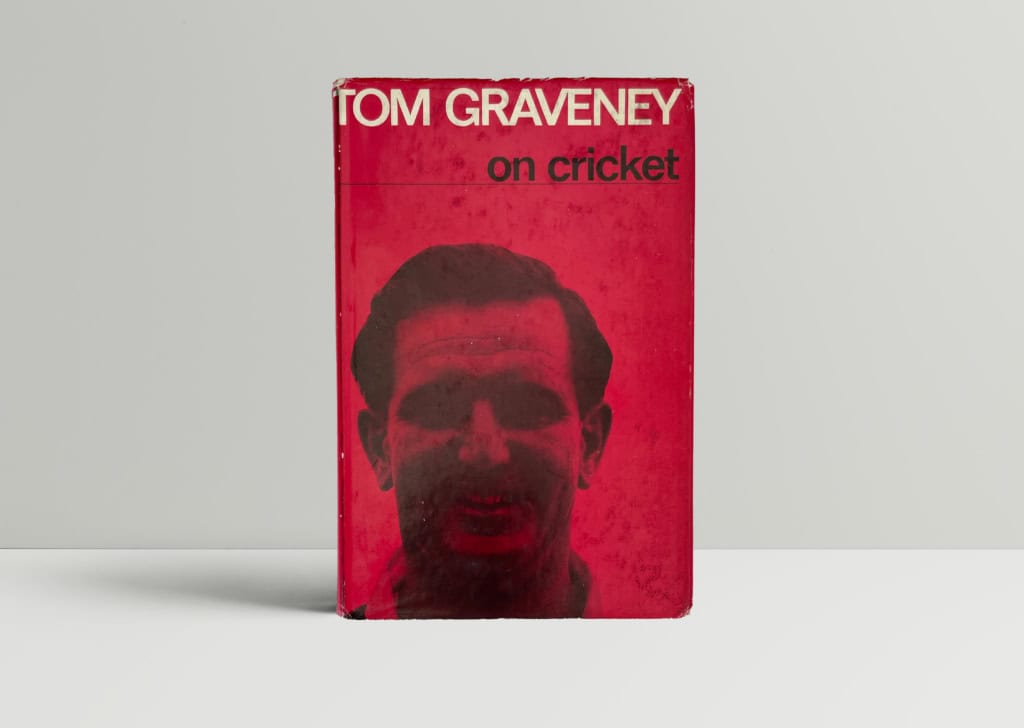 tom graveney on cricket signed first1