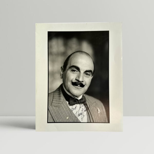 Suchet - Poirot Headshot - SIGNED