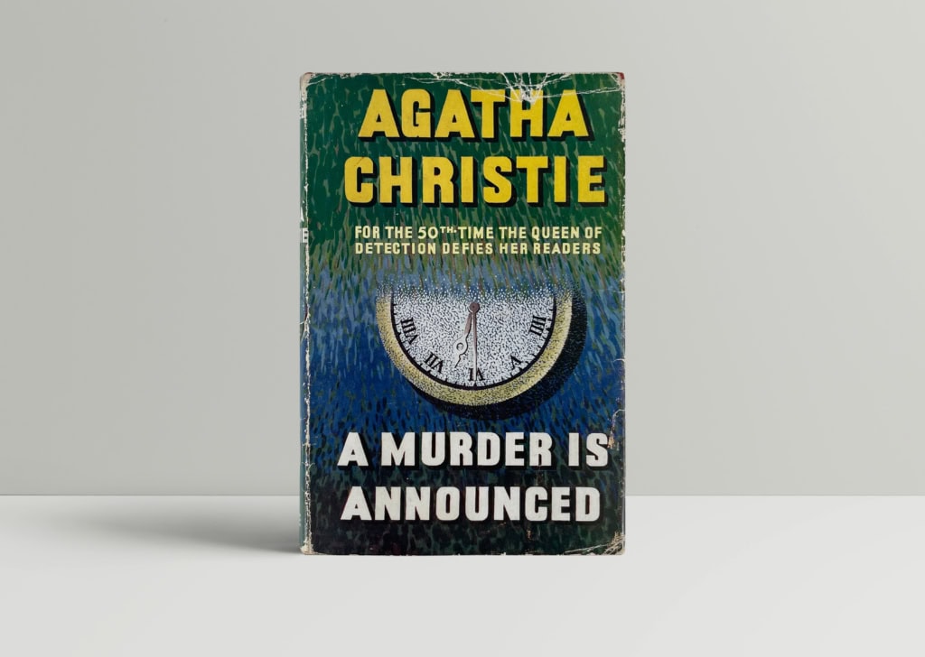 agatha christie a murder is announced first ed1