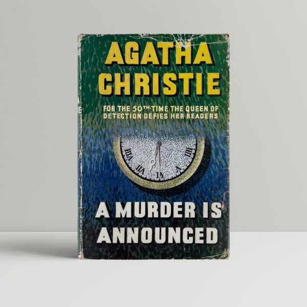 agatha christie a murder is announced first ed1