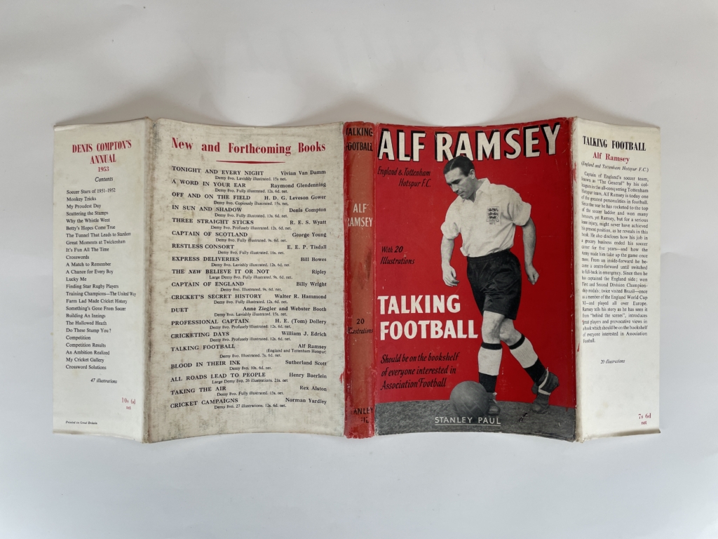 alf ramsey talking football signed pic 5