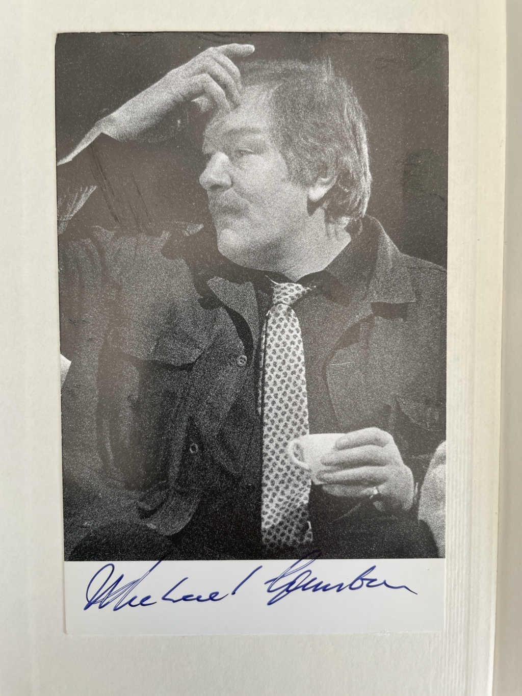 dennis potter the signing detective signed photo 2