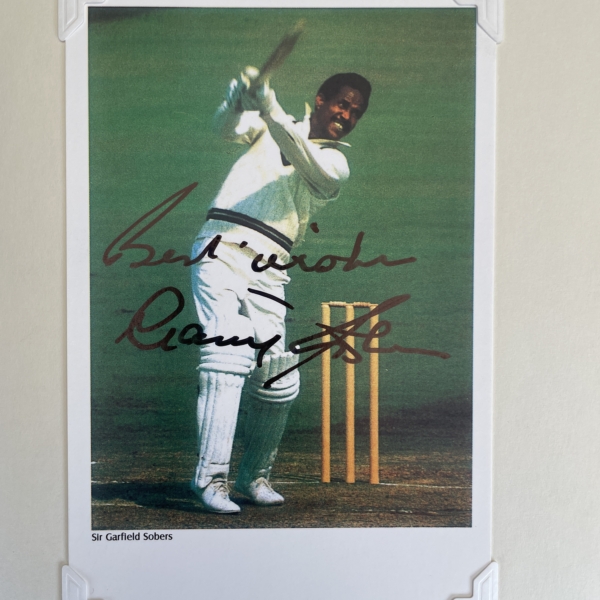 gary sobers cricket advance signed first 2