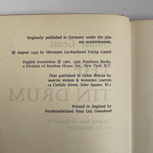 gunter grass the tin drum firsted2