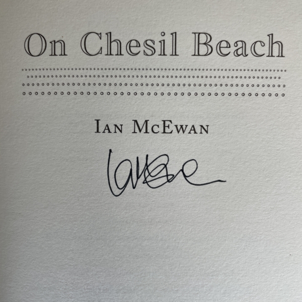 ian mcewan on chesil beach signed first2