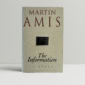 martin amis the information signed first 1