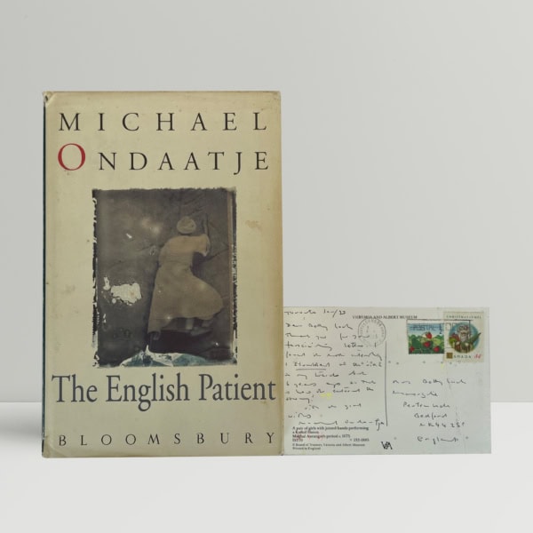 michael ondaatje the english patient with signed card1