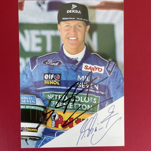 michael schumacher the greatest of all signed first2