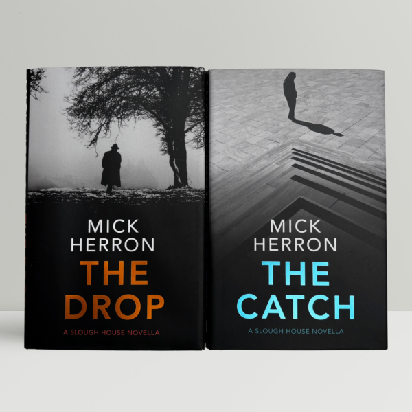 mick herron the drop catch signed set1