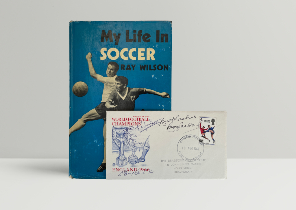 ray wilson my life in soccer with signed card first1