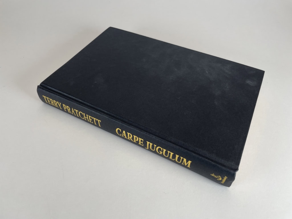 terry pratchett carpe jugulum first editiion3