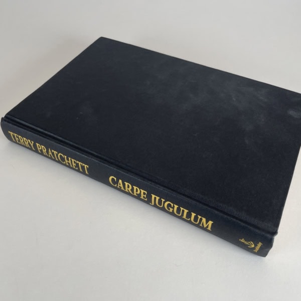 terry pratchett carpe jugulum first editiion3