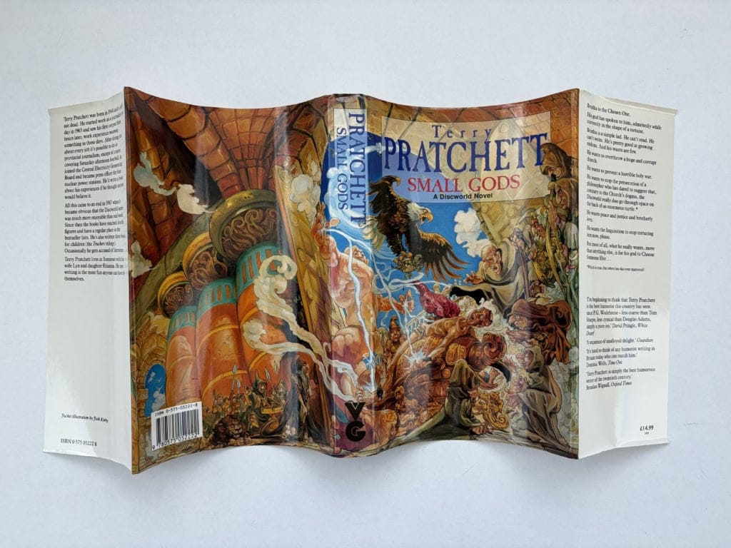 terry pratchett small gods first edition 4
