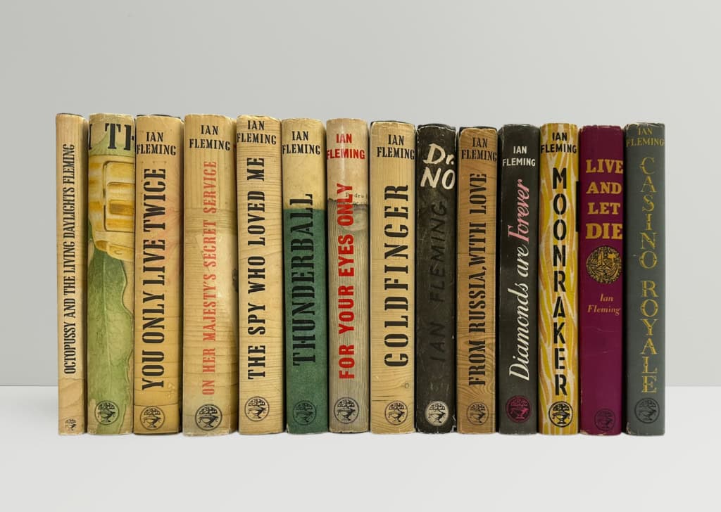 Ian Fleming - James Bond First Edition Book Collection