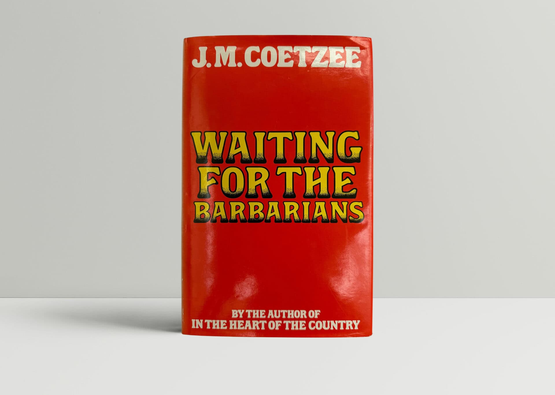 J M Coetzee - Waiting For The Barbarians - First UK Edition 1980