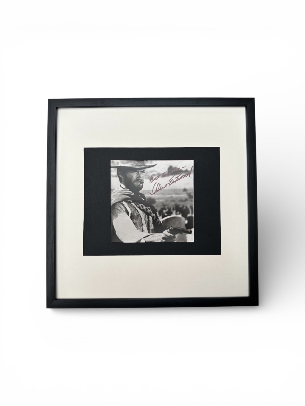 Clint Eastwood - SIGNED photograph