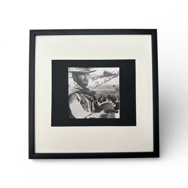 Clint Eastwood - SIGNED photograph