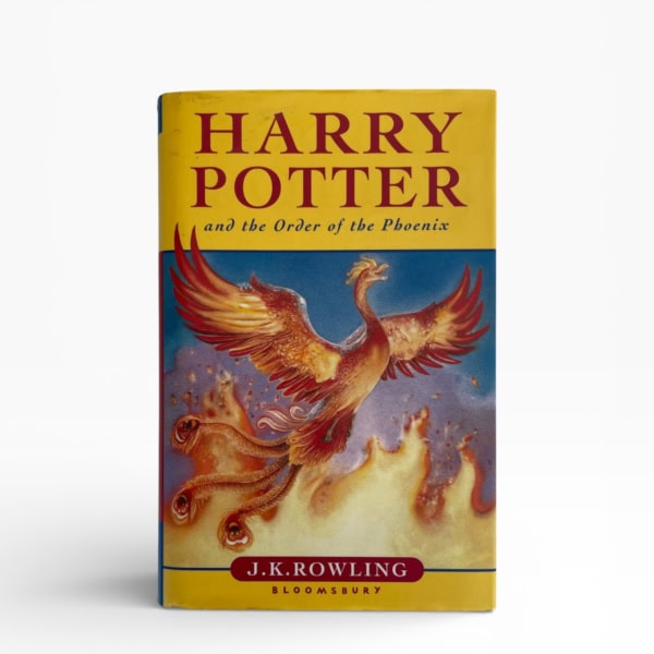 jk rowling hpatootp first hardback 1