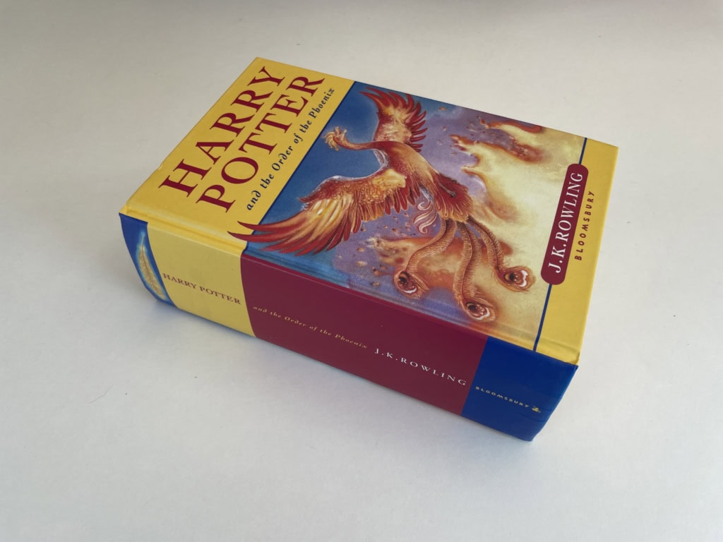 jk rowling hpatootp first hardback 3