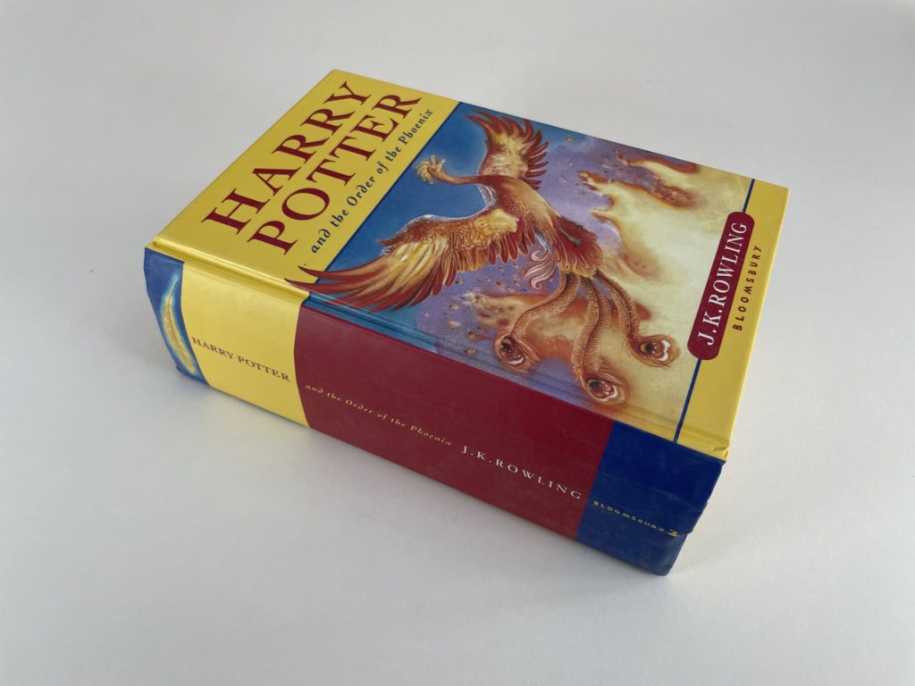 jk rowling hpatootp hb first 3