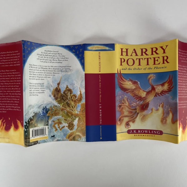 jk rowling hpatootp hb first 4