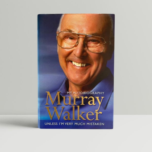 murray walker signed autobiography Frst1