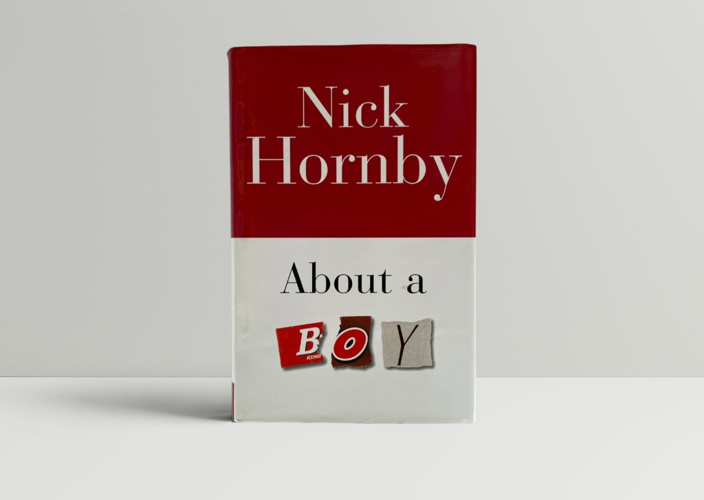 nick hornby about a boy signed first 1