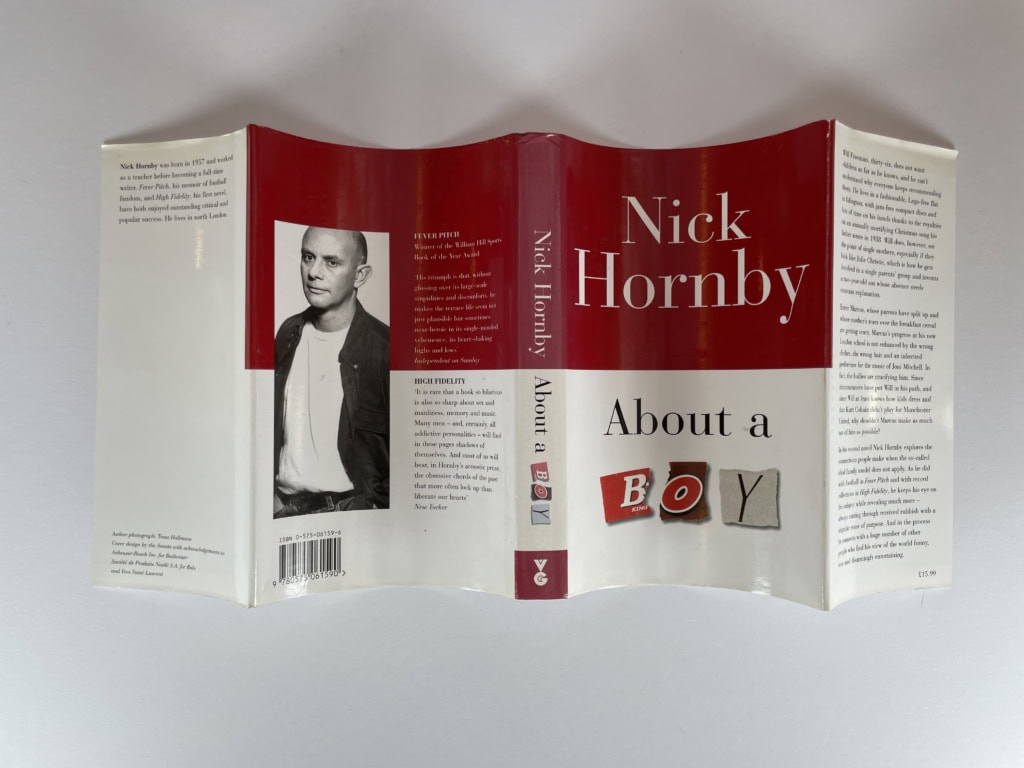 nick hornby about a boy signed first 5