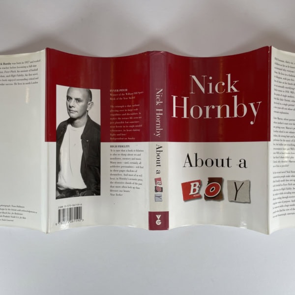 nick hornby about a boy signed first 5