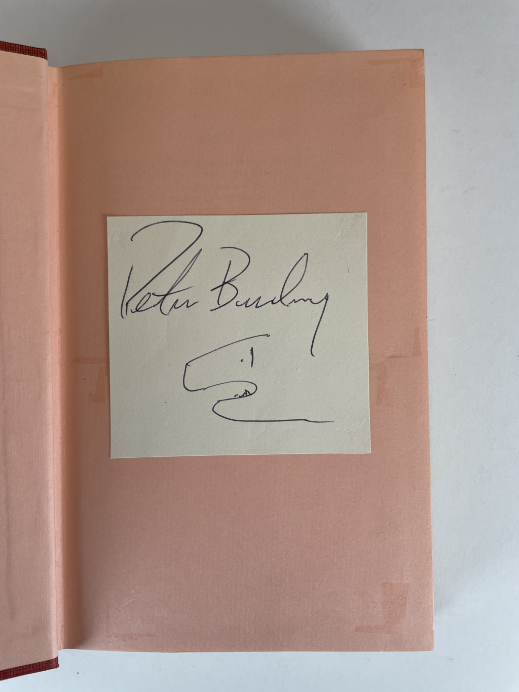 peter benchley jaws signed first edition2