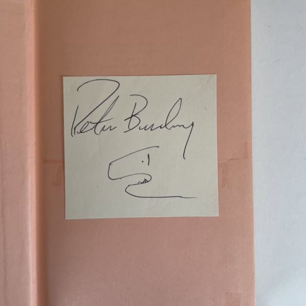 peter benchley jaws signed first edition2