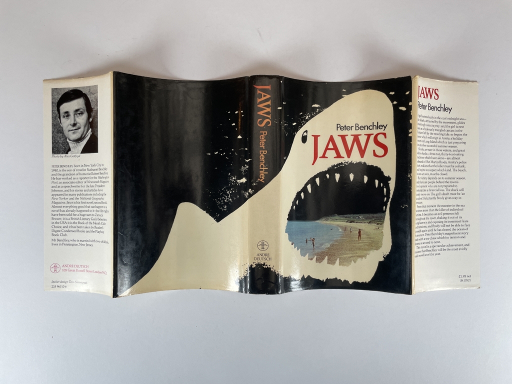 peter benchley jaws signed first edition5