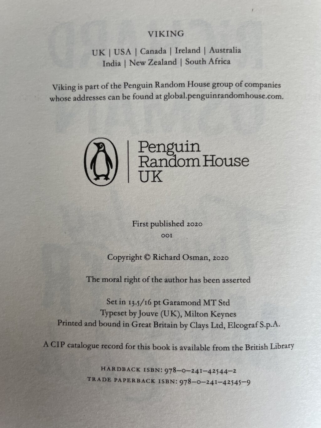 richard osman thursday murder club first edition 2