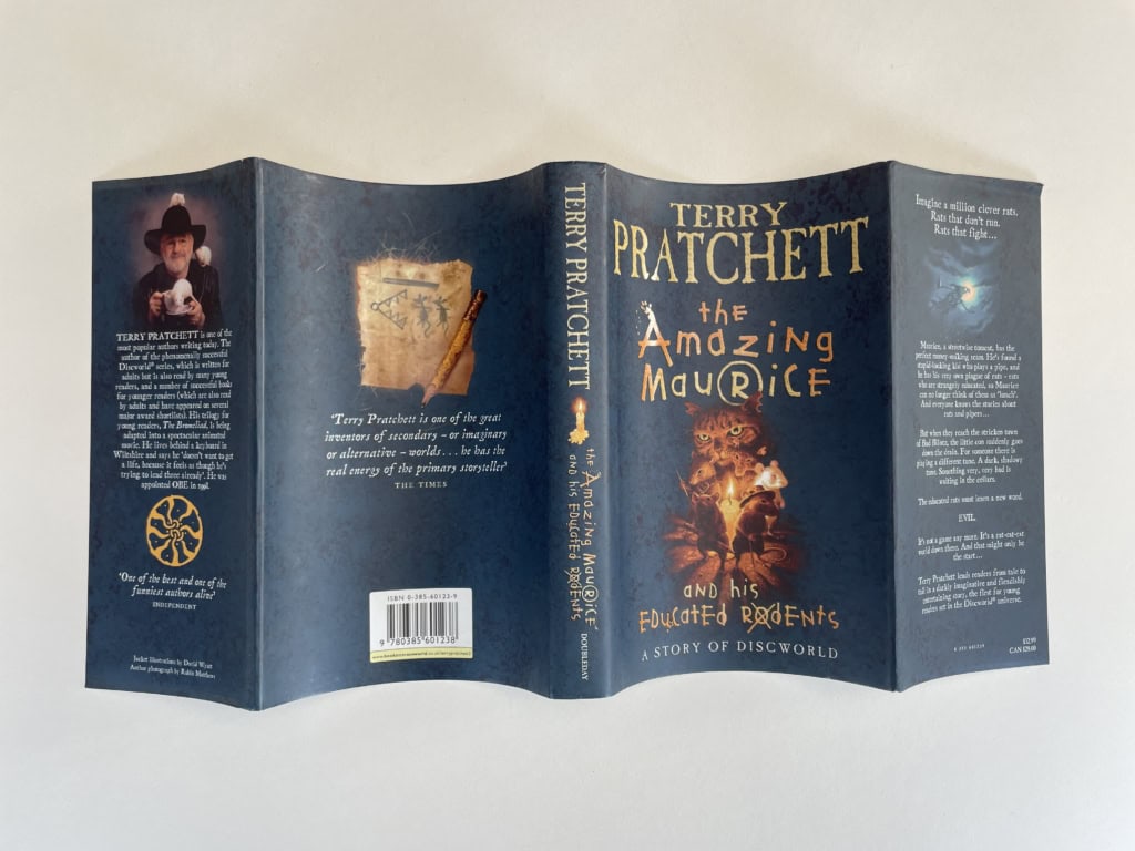 terry pratchett the amazing maurice first edition4