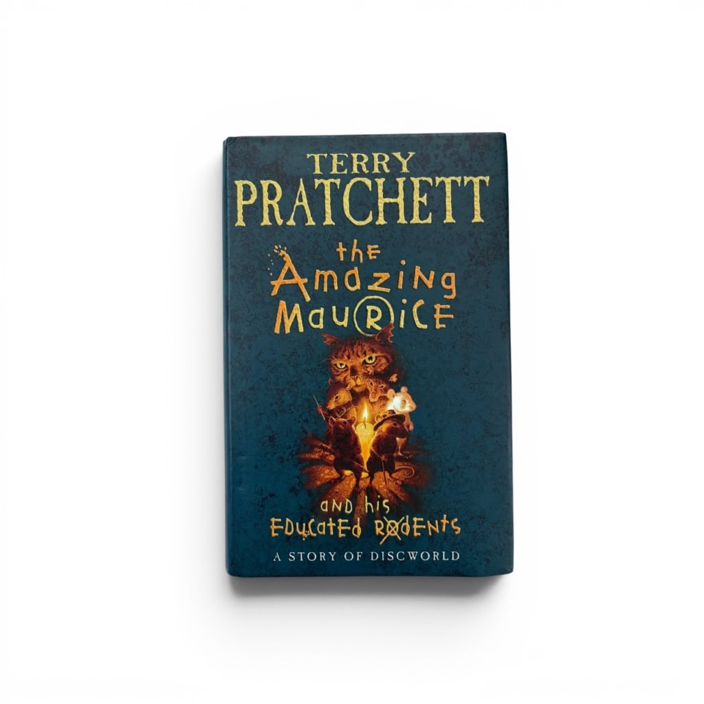 terry pratchett the amzing maurice first edition 1