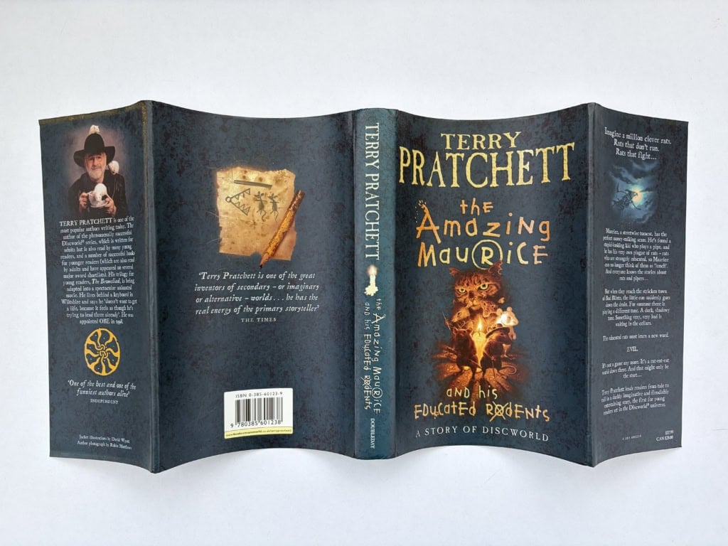 terry pratchett the amzing maurice first edition 4