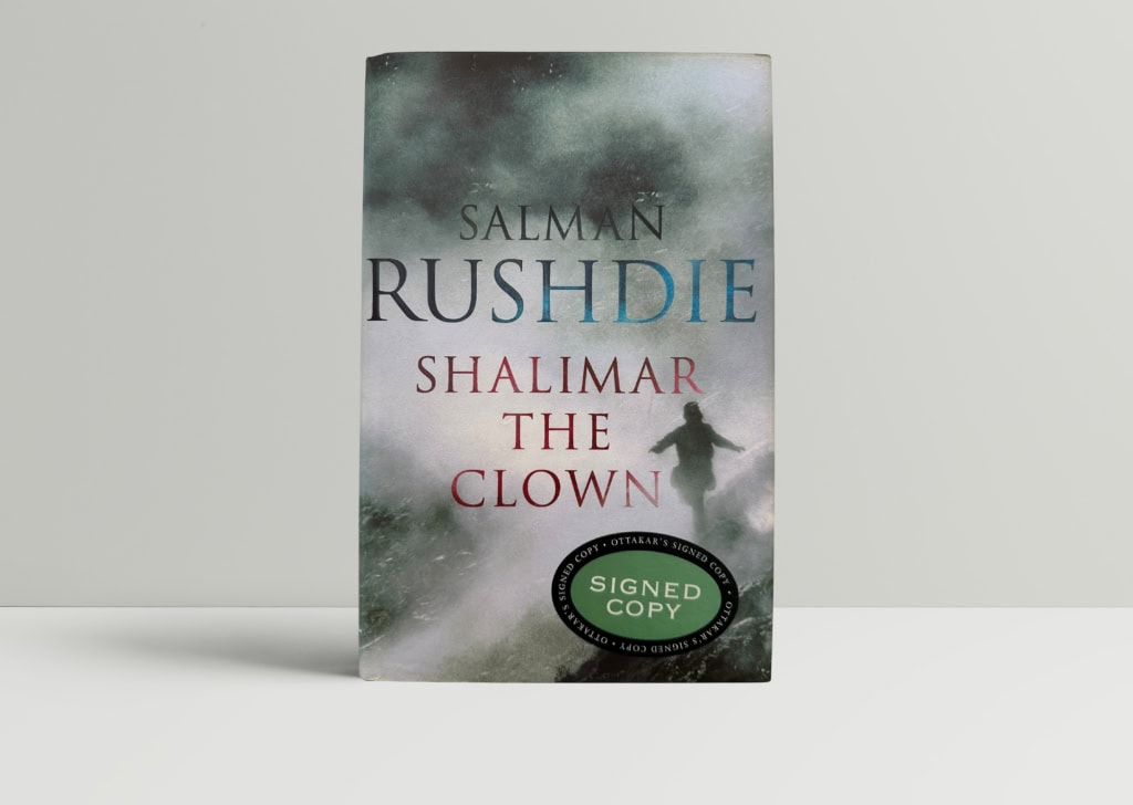 Salman Rushdie - Shalimar - First Edition SIGNED