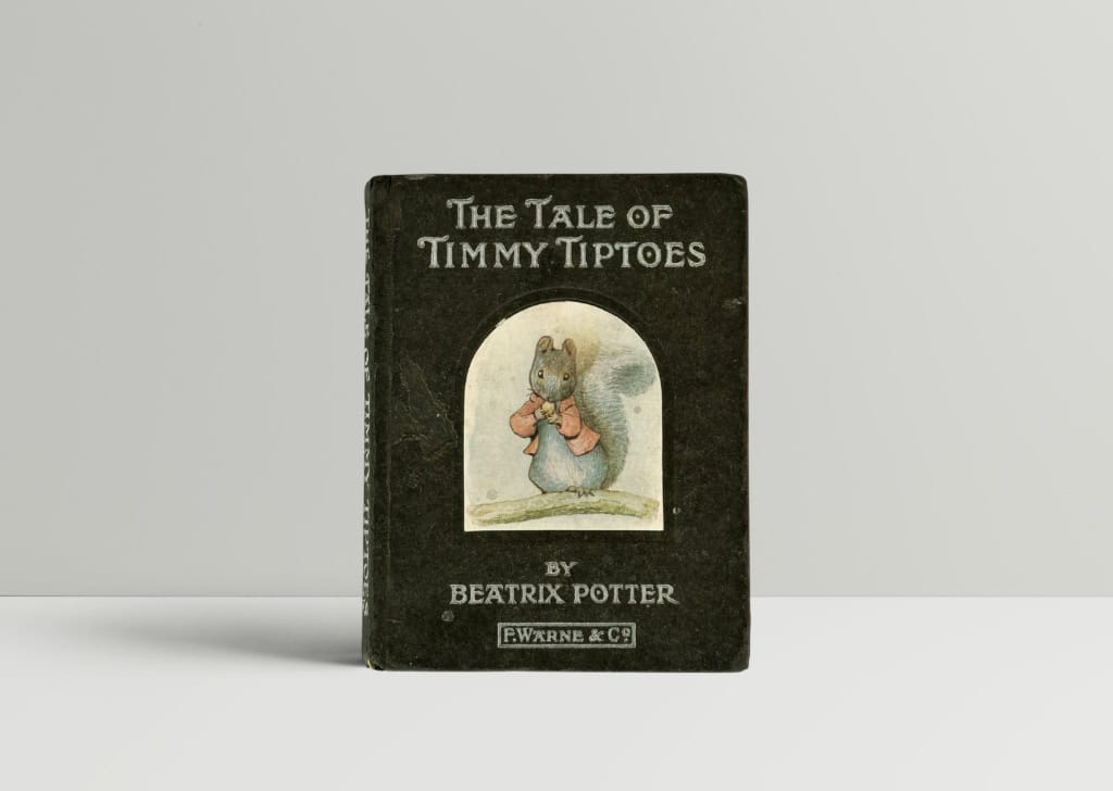 Timmy Tiptoes - Beatrix Potter - First UK Edition