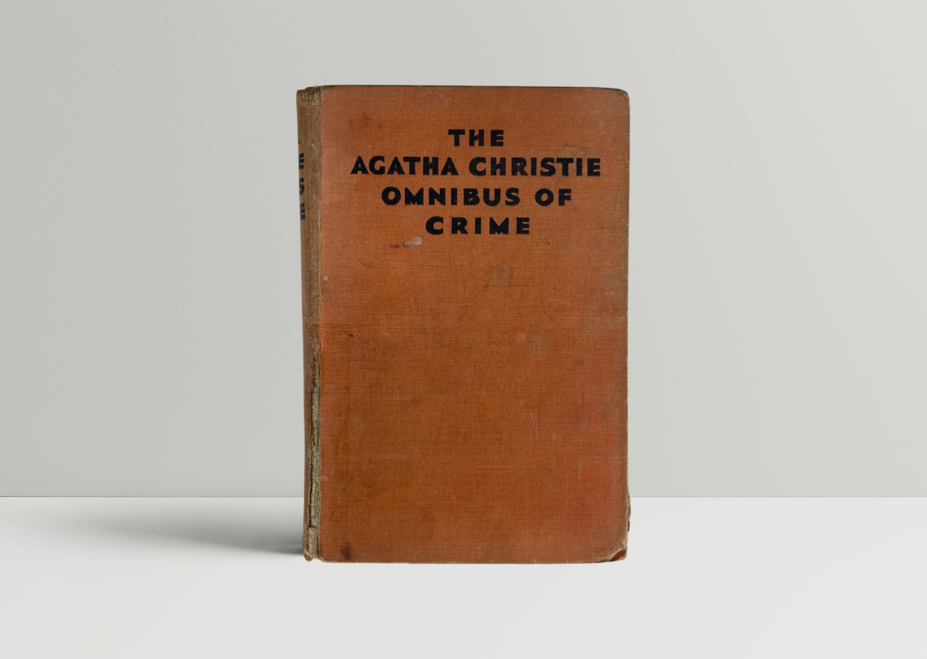 agatha christie omnibus of crime first edition1