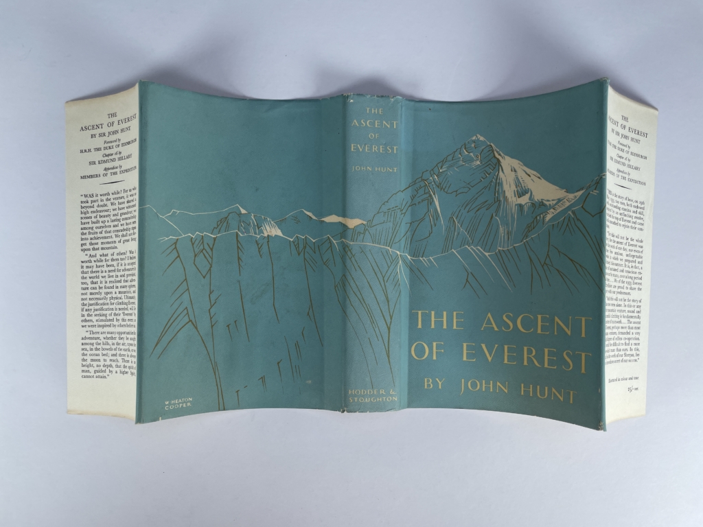 john hhunt the ascent of everest double signed first 5