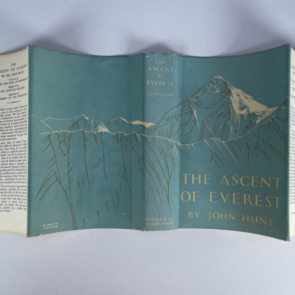 john hhunt the ascent of everest double signed first 5