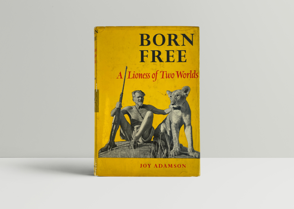 joy adamson born free signed first uk edition1