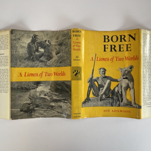 joy adamson born free signed first uk edition5