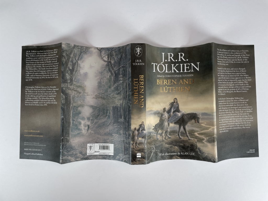 jrr tolkien beren and luthien first edition4